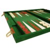 Deluxe Backgammon Set - Green - 15x10