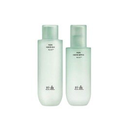 Hanyul Artemisia Moisture Calming Toner 150ml + Fluid 125ml Cosmetics Gift Toner 150ml + Fluid 125ml / 한율 어린쑥 수분진정 토너150ml+플루이드125ml 화장품선물 토너150ml+플루이드125ml