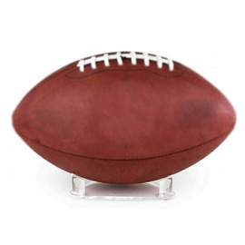 Teensery Clear Acrylic Ball Display Stand Triangle Shape Sports Ball Storage Rack Holder for Football, Soccer Ball, Basketball, Volleyball, Rugby Ball