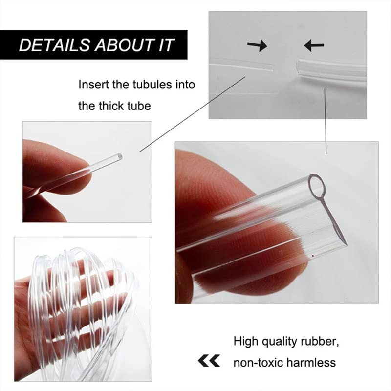 Jushope Fiber Optic for Interior Car Lights, 236 inches PMMA