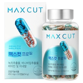 Health Helper Maxcut Pro Chrome, 120 tablets, 1 pack / 헬스헬퍼 맥스컷 프로 크롬, 120정, 1개