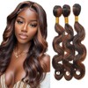 BilltiiWW Ombre P1B30 Body Wave Bundles two tone Brazilian Human