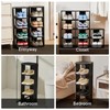 UFORU Small Shoe Rack, 7 Tier Plastic Vertical Shoe Rack