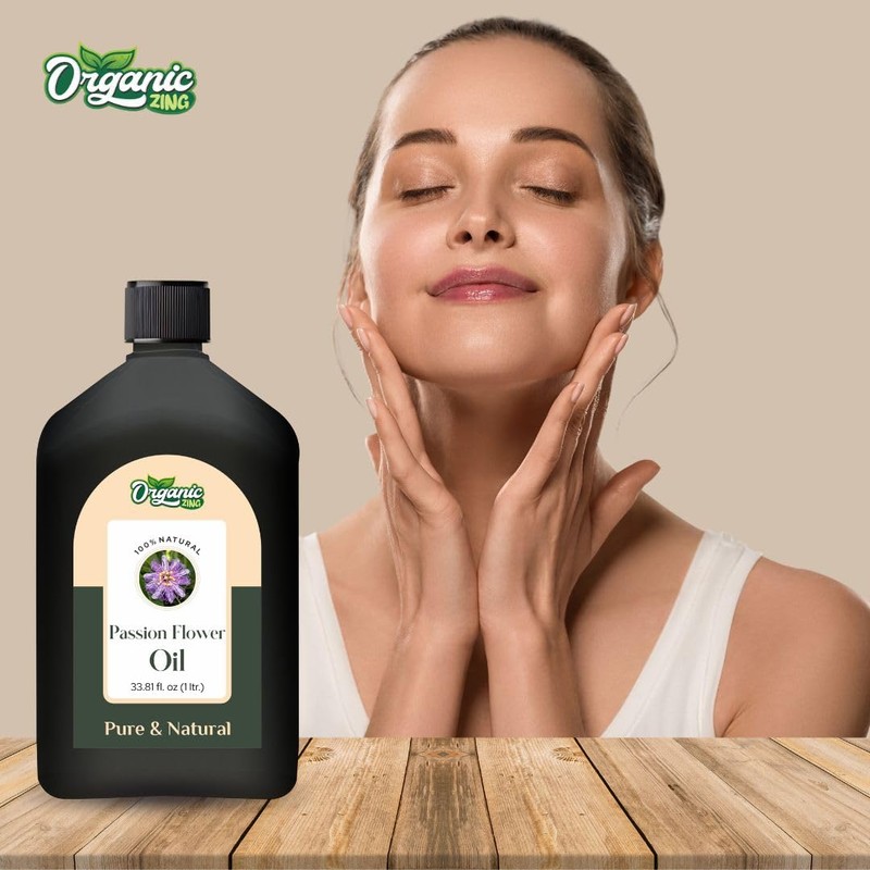 ORGANIC ZING Organic Zing Passion Flower (Passiflora) Oil | Pure