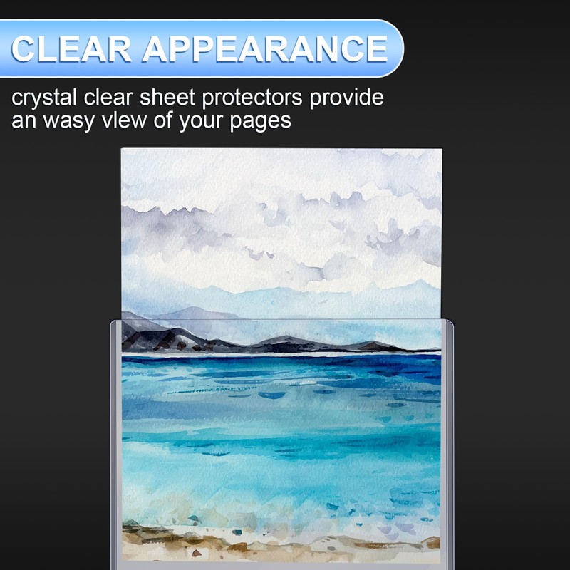 Sherr 5 Pcs 18 x 24 Inches Rigid Print Protectors