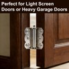 2 Pack Heavy Duty Self-Closing Spring Hinges for Screen Doors,