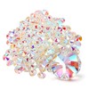200Pcs 14mm K9 Crystal Octagon Beads AB Finish for DIY