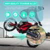 Funparts Rear Wheel Axle with Nut Titanium Alloy for Surron