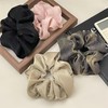 Hair Clip, Set of 4, Hair Tie, Scrunchy, Stylish, Pearl-like
