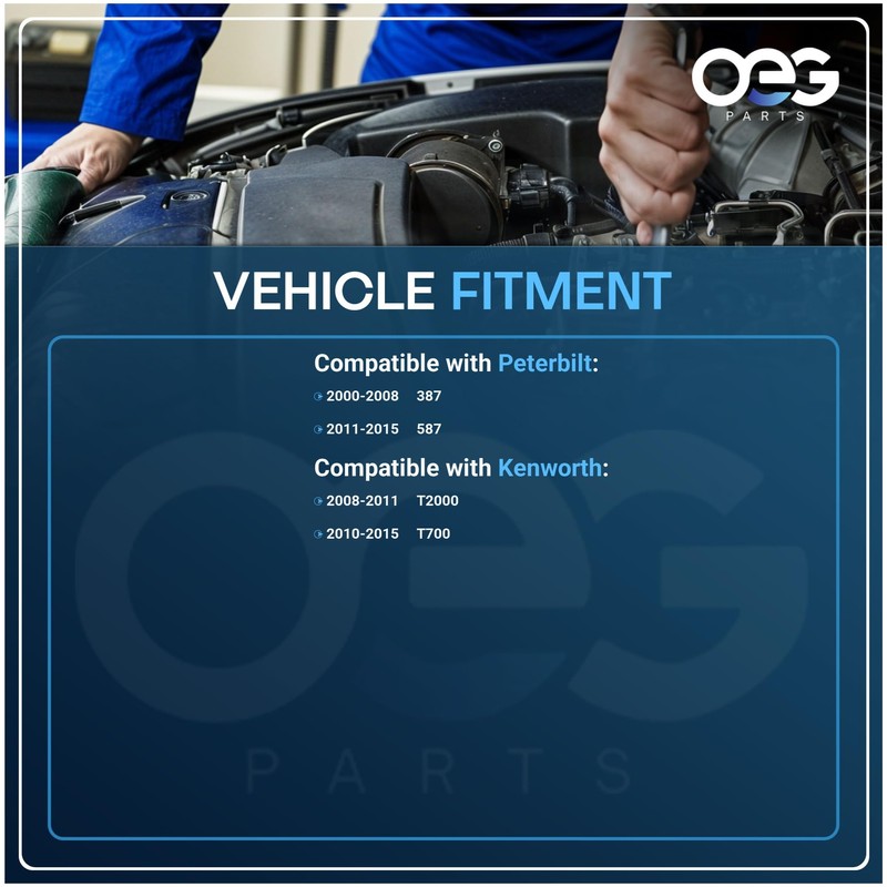 OEG Parts New Windshield Wiper Motor Compatible with Peterbilt 387