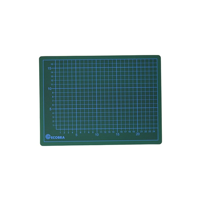 Ecobra 703022 Cutting Board 30 x 22 cm Green/Black