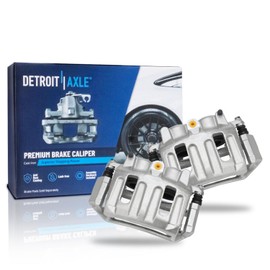 Detroit Axle - Front Brake Calipers for Ford F-150 1996-2003, Disc Brake Calipers w/Bracket Assembly 1997-2001 Ford Lobo, Replacement Brake Caliper Left and Right