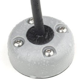 SEAVIEW | Round Cable Gland | Marine Grade Waterproof Cable Pass Through Cable Seal | CG20PG - Grey Plastic