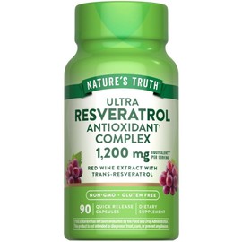 Nature's Struth Resveratrol Resveratrol antioxidant 1200mg 90 capsules, 1 piece / 네이처스트루스 레스베라트롤 Resveratrol antioxidant 1200mg 90캡슐, 1개