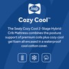 Sealy Cozy Cool 2-Stage Dual Firmness Waterproof Baby Crib Mattress