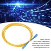 5PCS Optical Fiber Extension Cable Single Mode LSZH Sheath Fiber