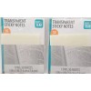 pen gear 150 sheets (3 packs / 50) transparent sticky