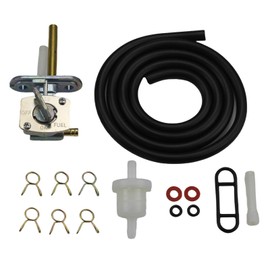 HAUERTZX Fuel Petcock Gas Tank Switch Shutoff Valve for Yamaha PW80 TTR TT-R 90 125 225 230 250 YFS200 YFM250 YFM350 YFM400 YFM600 YFZ350 YFZ450 Raptor 660 Grizzly Blaster Parts