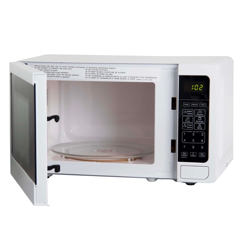 Avanti MT7V0W Microwave Oven 700-Watts Compact with 6 Pre Cooking