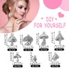 42PCS Mushroom Charm, UHOMENY Mushroom Charms Pendants Beads for Jewelry