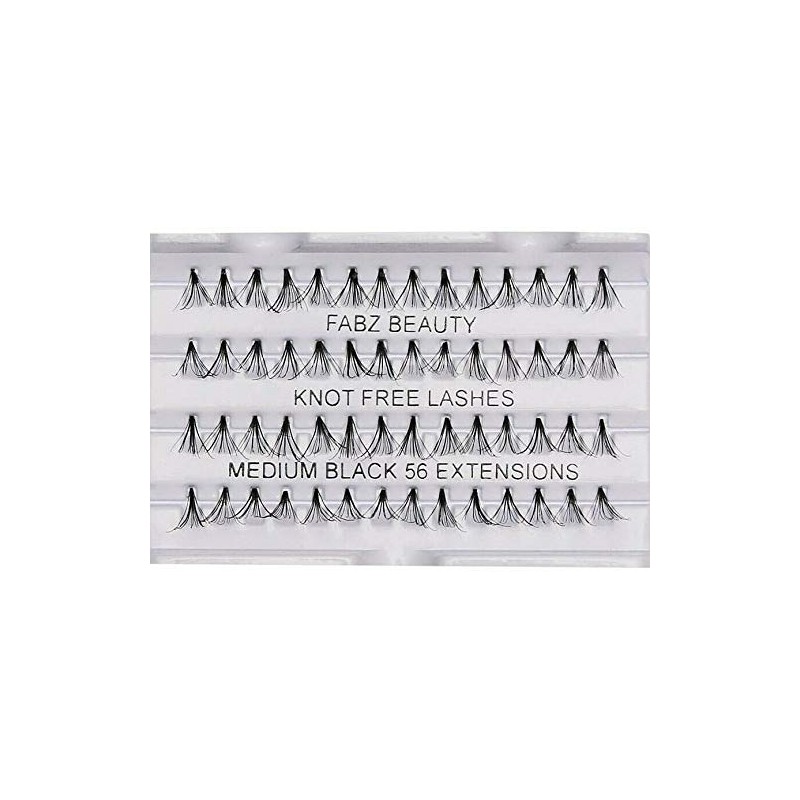 Fabz Beauty False Lashes Duralash Individual Naturals Knot- Free Eyelash