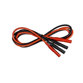 AST Labs Test Lead Silicone 13 AWG Banana Plug Male-Male Straight-Straight (2 Meter)