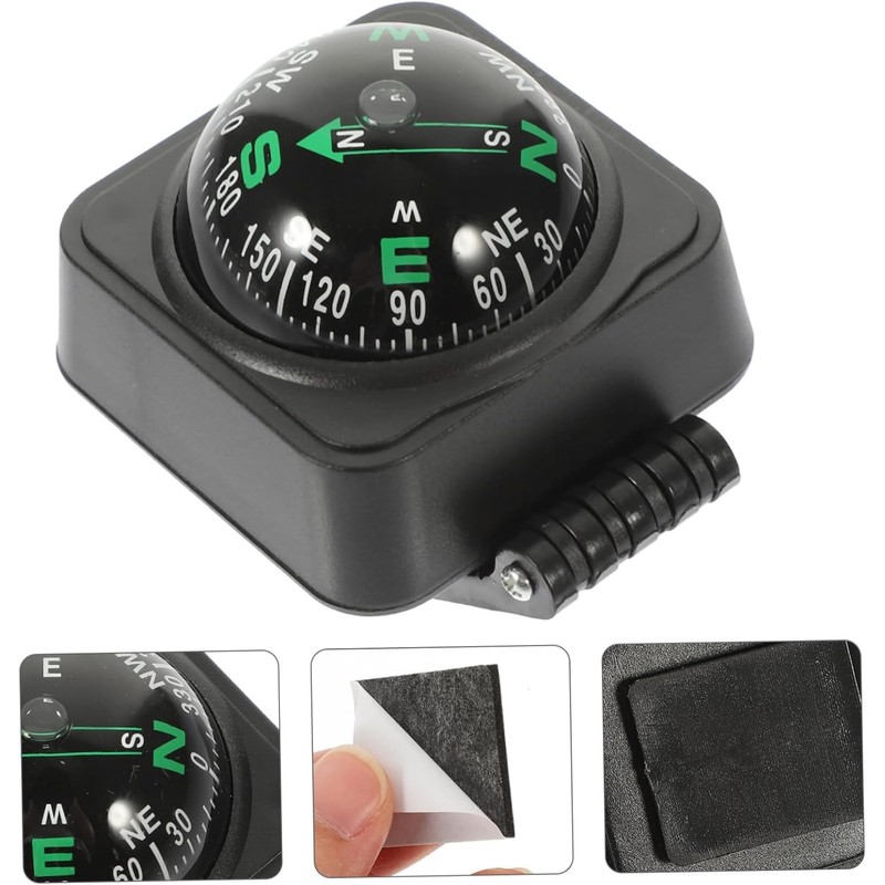 Outdoor Car Compass Compass Ball Adjustable Car Direction Decoration Boat