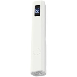 LED Nail Light, Pen Shape, Timer Function, Compact, Portable (20s, 60s White)
