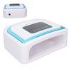 120W UV Gel Nail Lamp Fast Curing 4 Timers LCD