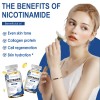NAD Supplement - Nicotinamide 500mg Resveratrol 100mg - Anti-Aging 120