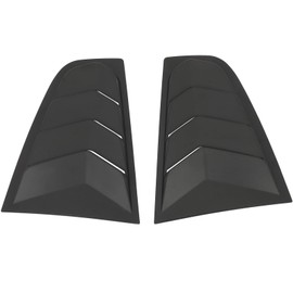 ANPART ABS Rear Window Louvers Automotive Fit for 2003-2008 for Nissan 350Z Window Louvers