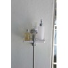 Yamazaki Industries Shower Holder Tray, White, Approx. W 8.7 x