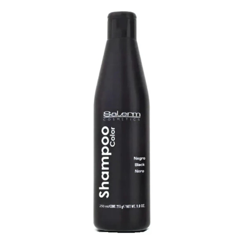 Shampoo Matizador Color Negro Salerm® 250 Ml