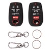 Laisiou Silicone Key Fob Cover Case for Toyota Sienna XSE