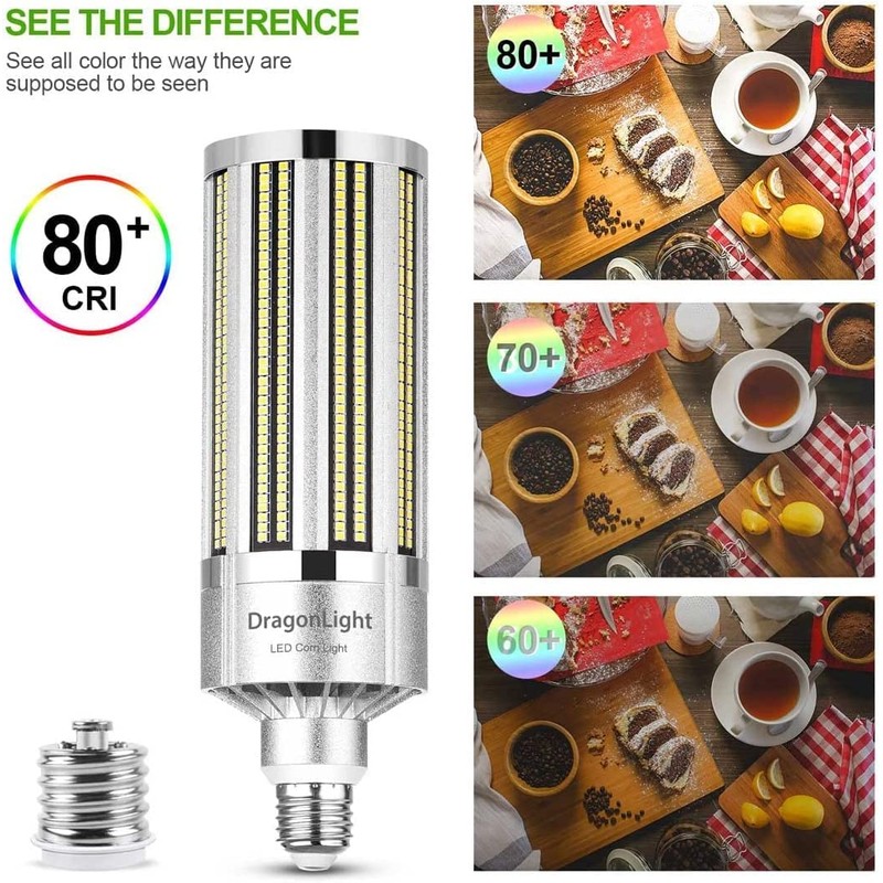 DragonLight 100W Commercial Grade Corn LED Light Bulb Fanless(800 Watt