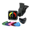 RockJam RJWETUNE Wetune Clipon Tuner for all Instruments with Guitar