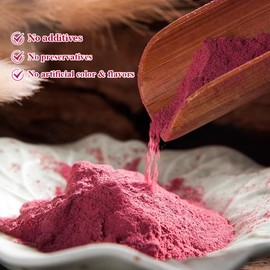 Fraunitsh Beet Root Powder 7oz | Beetroot Powder | Beet Source for Smoothies, Baking, Juices | Red Food Coloring with Vibrant Color & Earthy Flavor | No Additives | Unflavored