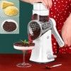 Rotary Cheese Grater Shredder 5-in-1 Tumbling Box Mandoline Vegetable Julienne
