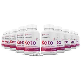 Justified Laboratories (10 Pack) Xtreme Fit Keto ACV Pills 1275MG Formulated with Apple Cider Vinegar Keto Support Blend Alternative to Gummies 600 Capsules