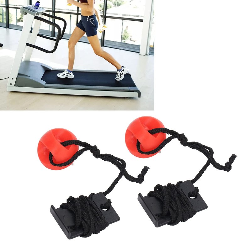 Magnetic Safety Switch, 2pcs Universal Treadmill Magnetic Lock Emergency Stop,