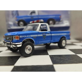 Greenlight 1991 Ford F-250 Pickup Truck NYPD New York City Police 4x4 1/64 Car