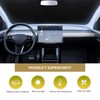 MLY Car Front Windshield Sunshade, Thickened Car Sunshade, Foldable Reflective