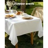Pureegg Plastic Table Cloth Disposable 12 Pack, 54 x 108