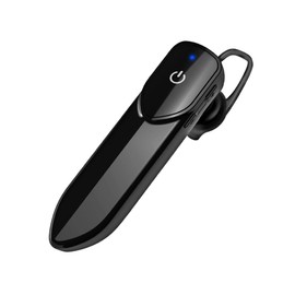 KONTONTY Headset Single Earphone with Comfortable Ear Hooks Wireless Headphones for Music Calls Noise Cancellation