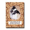 Boston Terrier Chocolate Chip Fridge Magnet No 3 Puppy