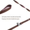 CATHYLIFE Leather Dog Doorbells for Door Knob/Potty Training/Go Outside, Length