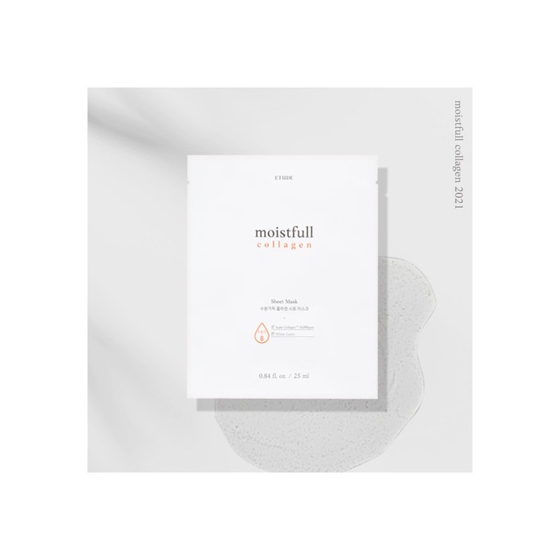 Etude Studio Moisture Full Collagen Sheet Mask 10-Sheet Set /