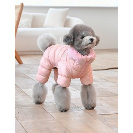 Puppia [퍼피아] 벨로아 올인원 패딩 점퍼 2종(택1) [Puppia] Velour All-in-One Padded Jumper 2 Types (Choose 1)
