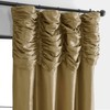 HPD HALF PRICE DRAPES Ruched Faux Dupioni Silk Curtains for