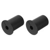 uxcell 2Pcs Wall Grommets for Cables 1 Inch Silicone Cable